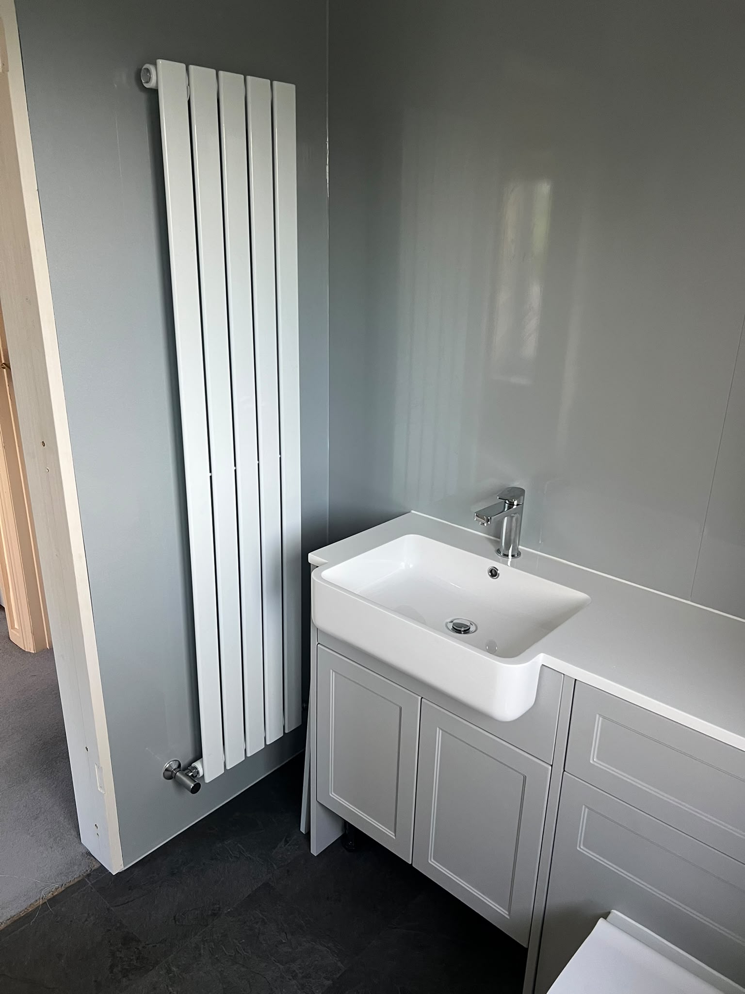 Bathroom Vanity & Radiator