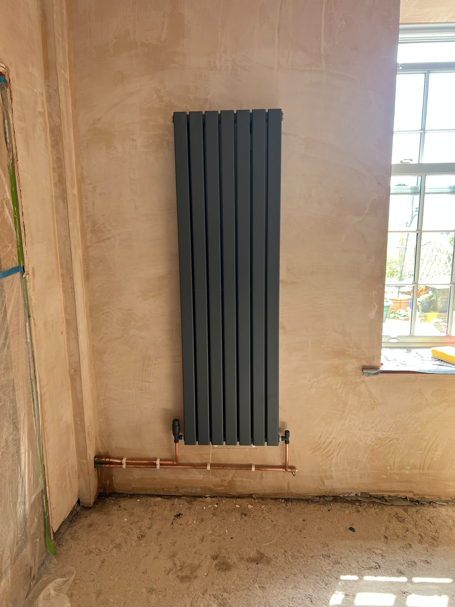 Designer Radiator Installation